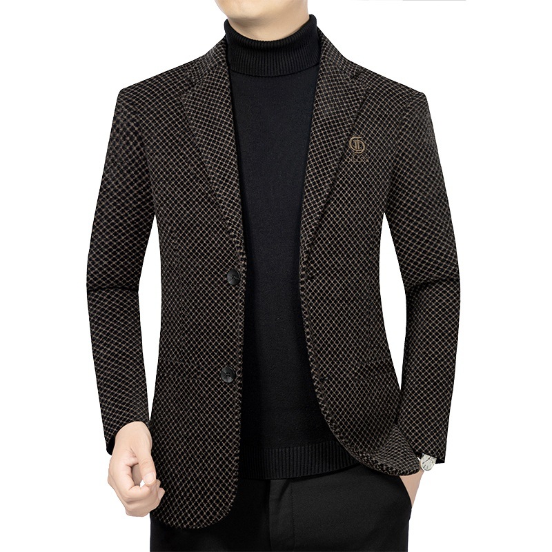 Men'S Formal Wear In Winter - New Winter Men Plaid Business Casual