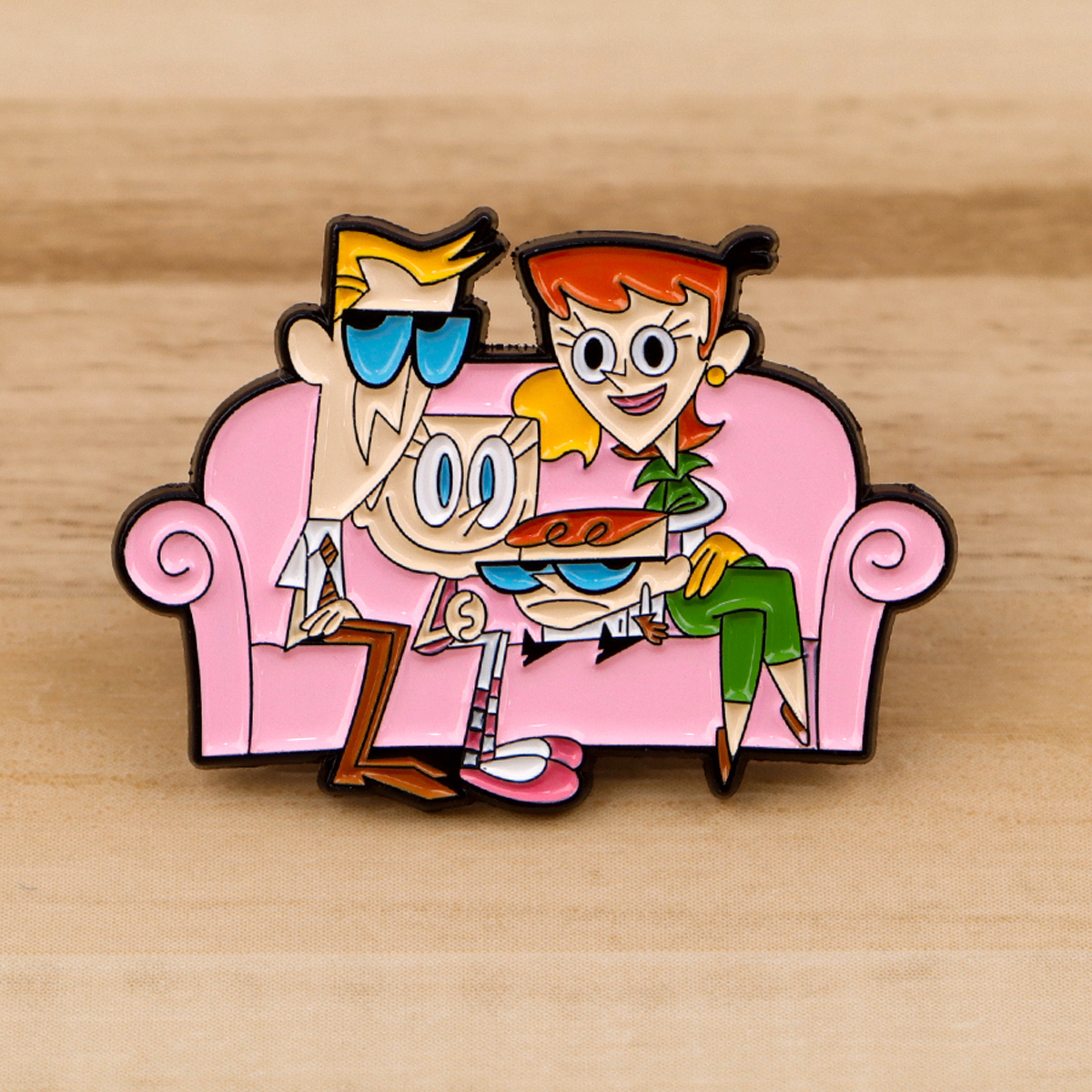 Tuxedo Lapel Pin - Cartoon Family Enamel Pin Badges on