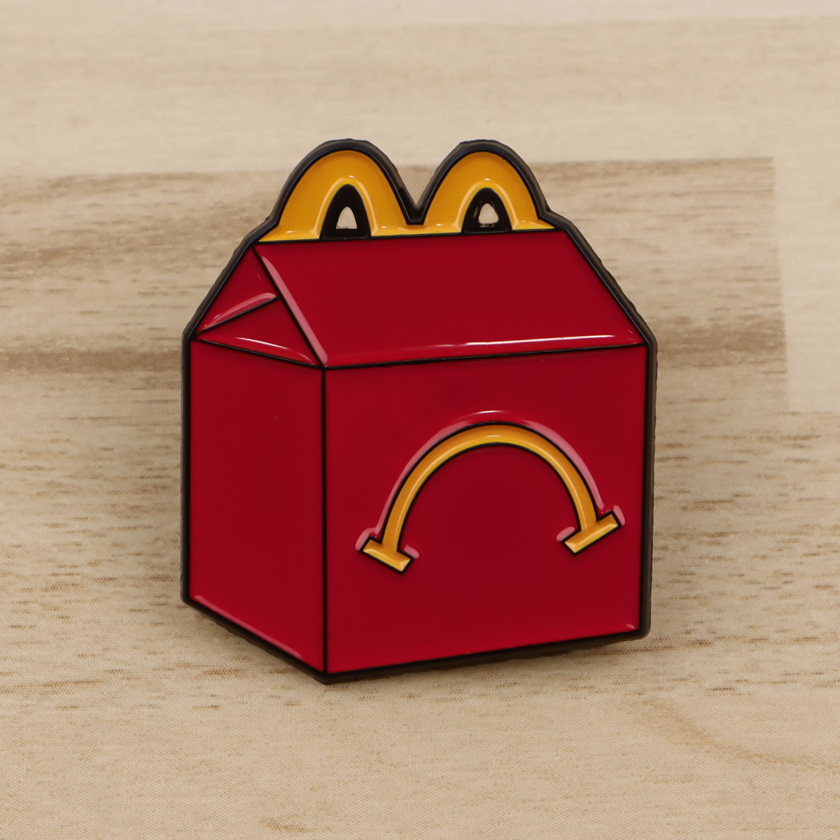 Tuxedo Lapel Pin - Red Food Bag Enamel Pin Cute