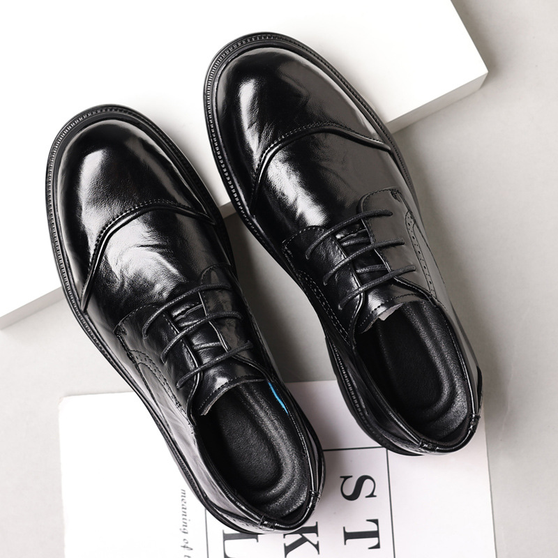 Men's leather shoes for casual – обзор и цена Men Formal Wear Dress