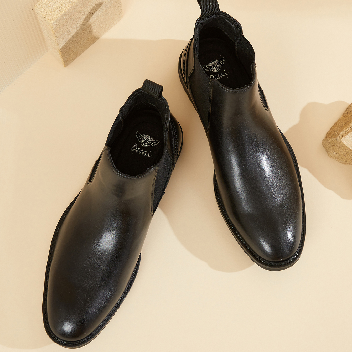 Men Leather Chelsea Boots Slip – обзор и цена Men'S Style Formal Wear