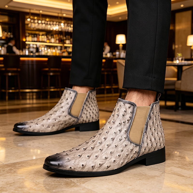 Men Chelsea Boots Imitation Os – обзор и цена Men'S Style Formal Wear