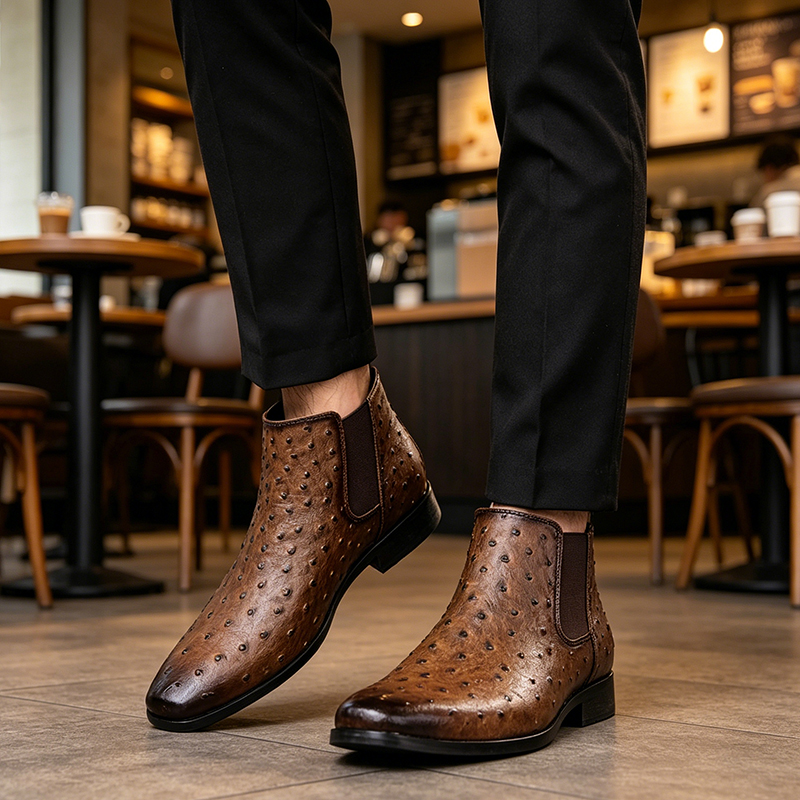 Men Chelsea Boots Imitation Os – обзор и цена Men'S Style Formal Wear