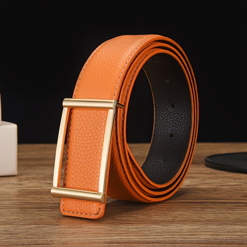 Unique Square Buckle Unisex Be – обзор и цена Men'S Formal Wear Belt