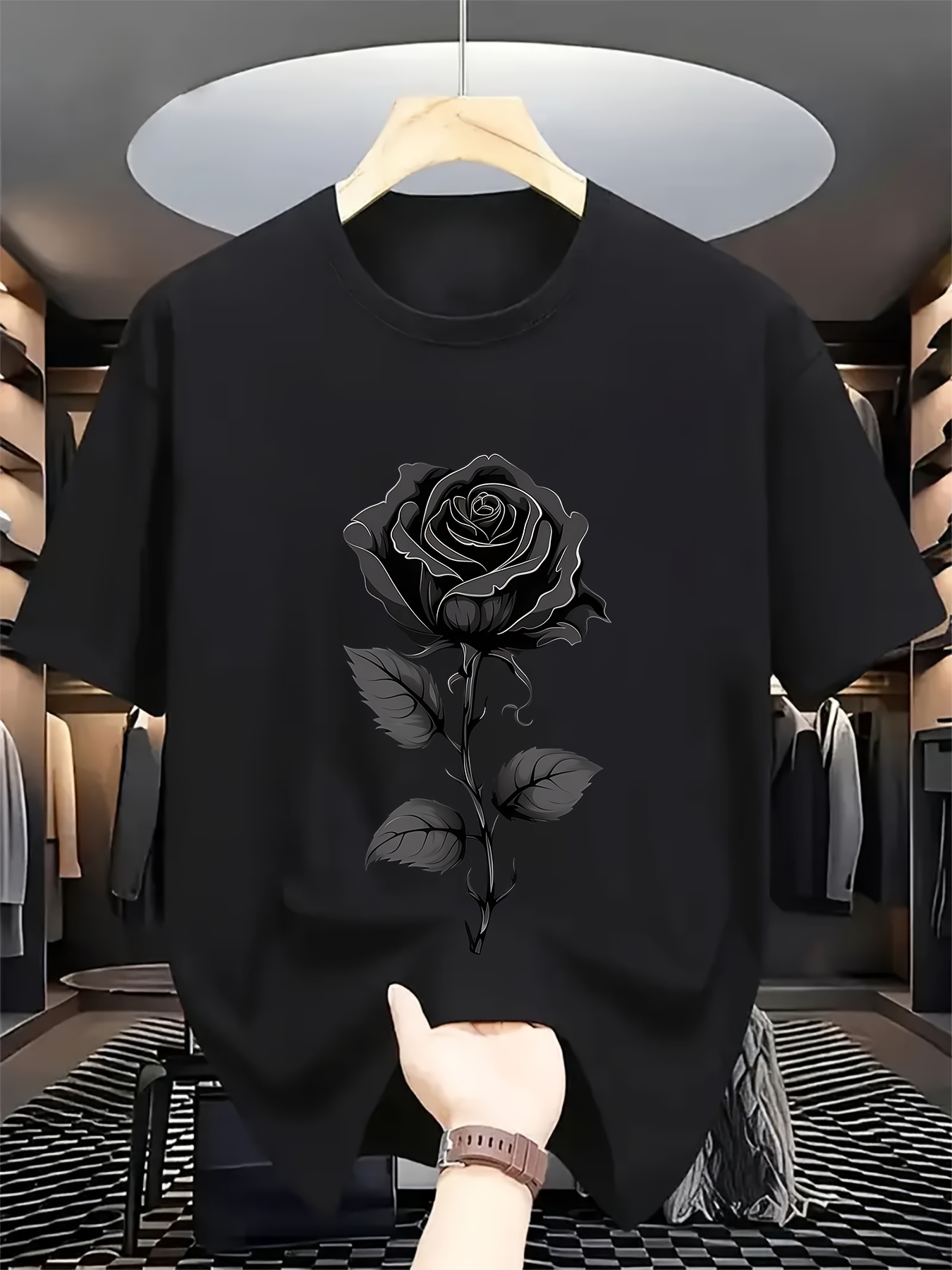 Men's Classic Retro Black Rose – обзор и цена Men Formal Wear All Black
