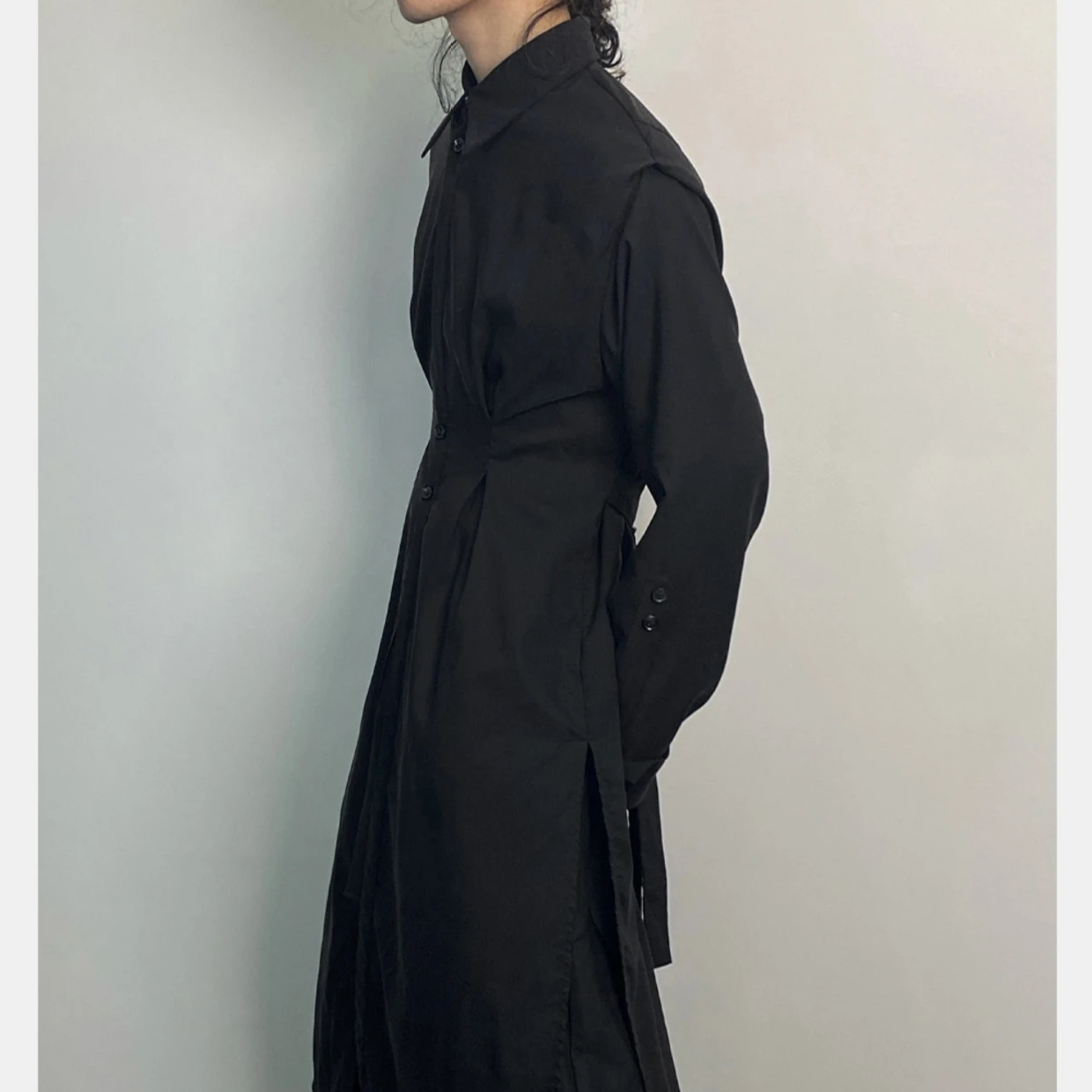 Y2K Gothic Trench Coat Men Dar – обзор и цена Men'S Formal Wear Belt