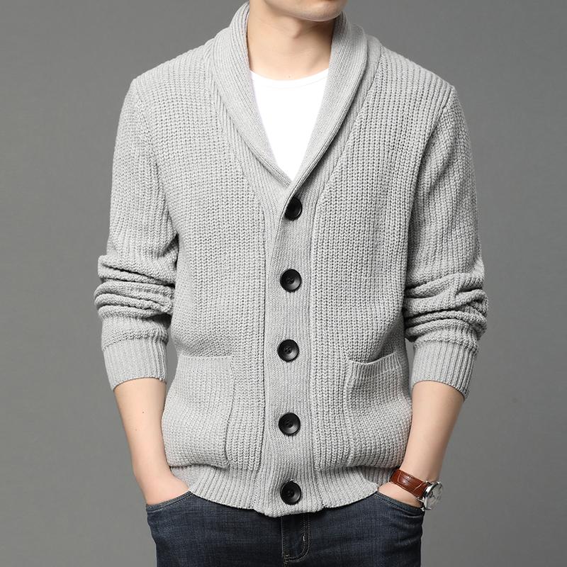 2023 Vintage Mens Sweater Autu – обзор и цена Men Formal Wear Coat