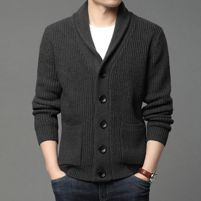 2023 Vintage Mens Sweater Autu – обзор и цена Men Formal Wear Coat