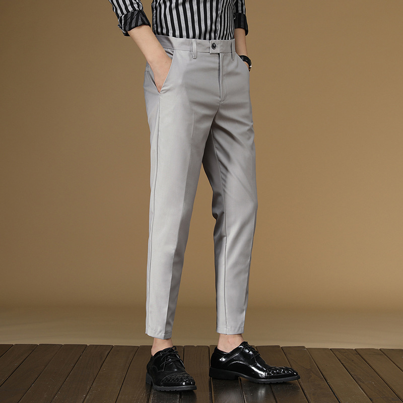 Summer Suit Pants Men Red Blac – обзор и цена Men Formal Wear Red
