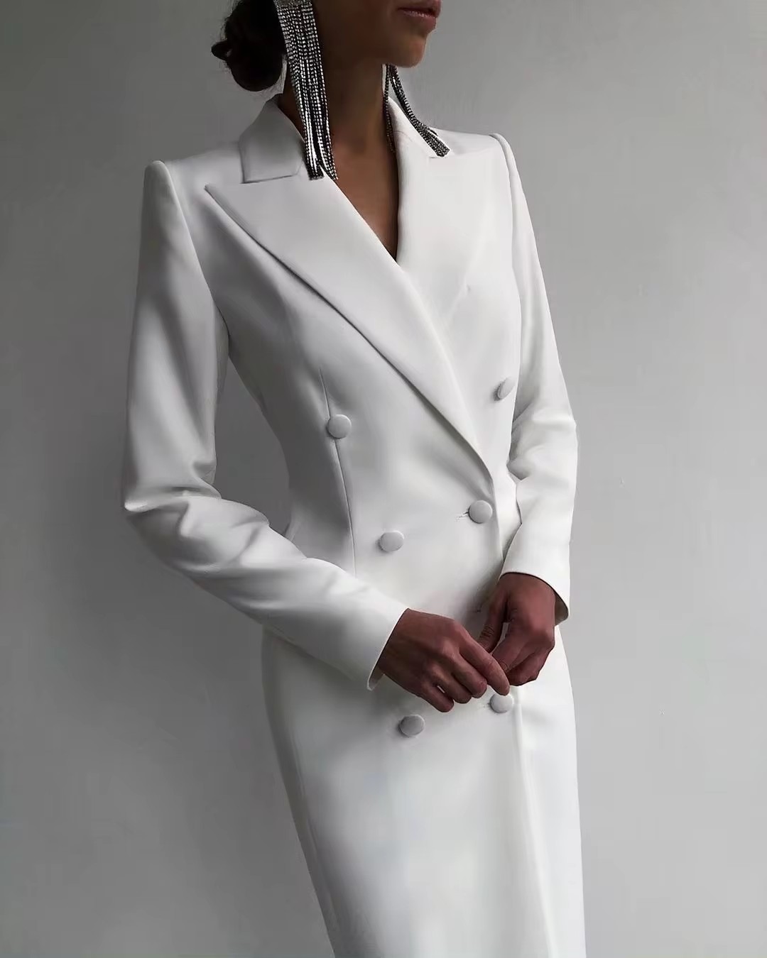 Autumn White Double Breasted W – обзор и цена Men Formal Wear Wedding Guest