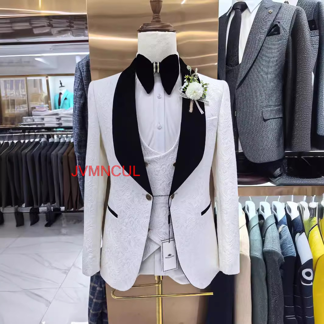 Men's 3 Piece Suit Slim Fit We – обзор и цена Men'S Style Formal Wear