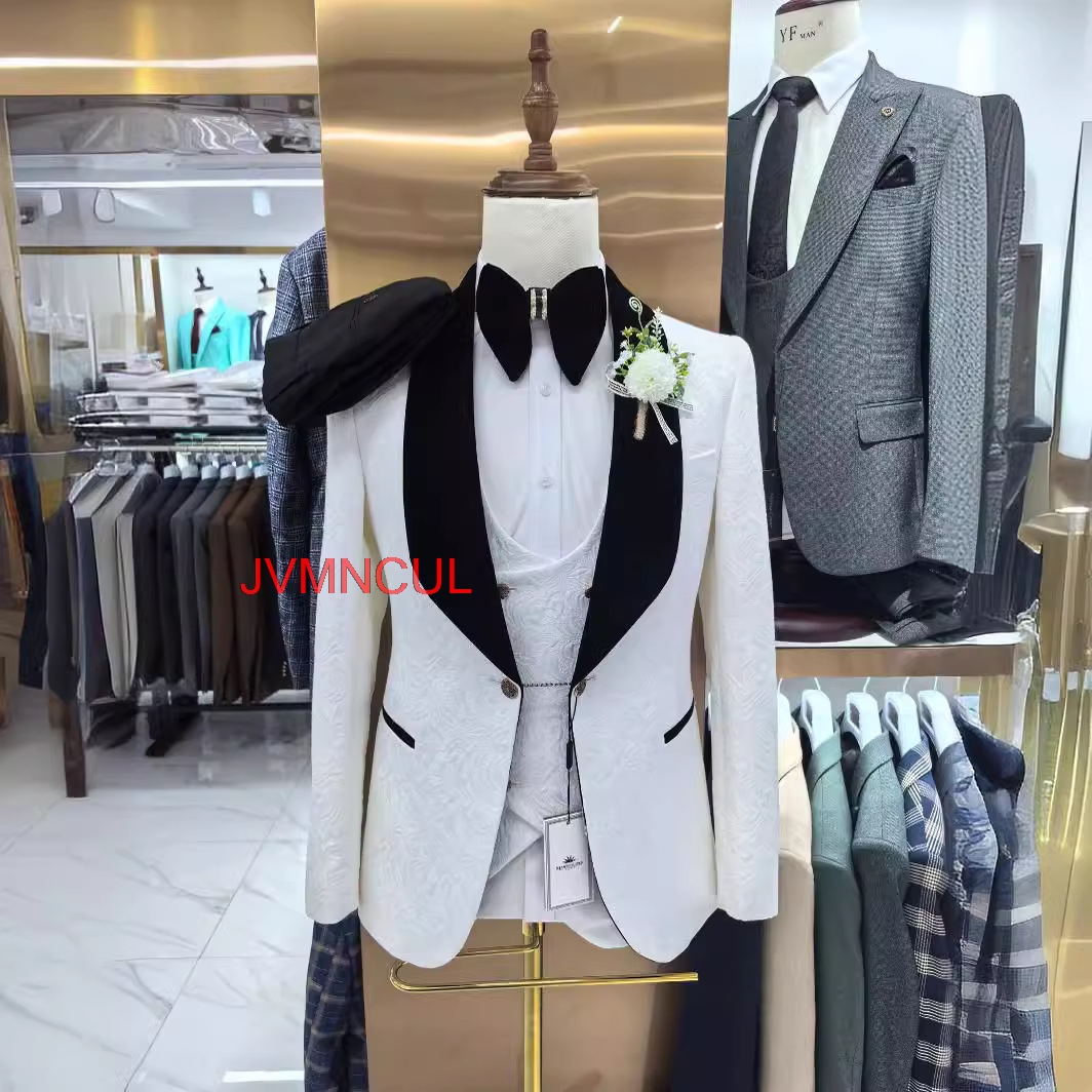 Men's 3 Piece Suit Slim Fit We – обзор и цена Men'S Style Formal Wear