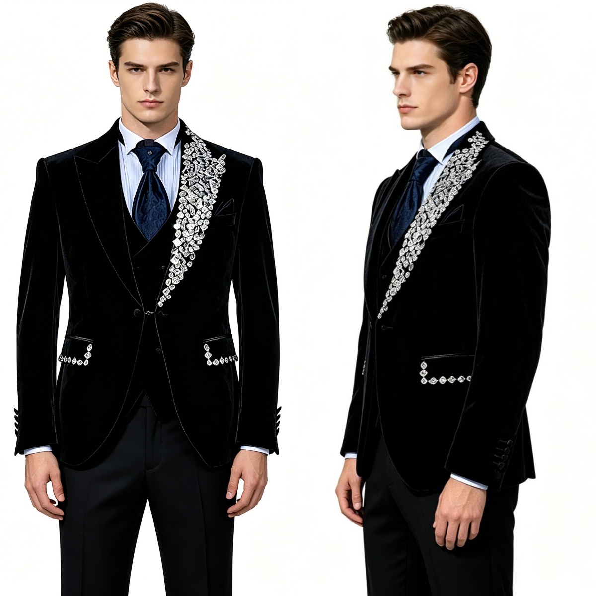 Formal Wedding Tuxedos Velvet  – обзор и цена Formal Wear Jersey For Men