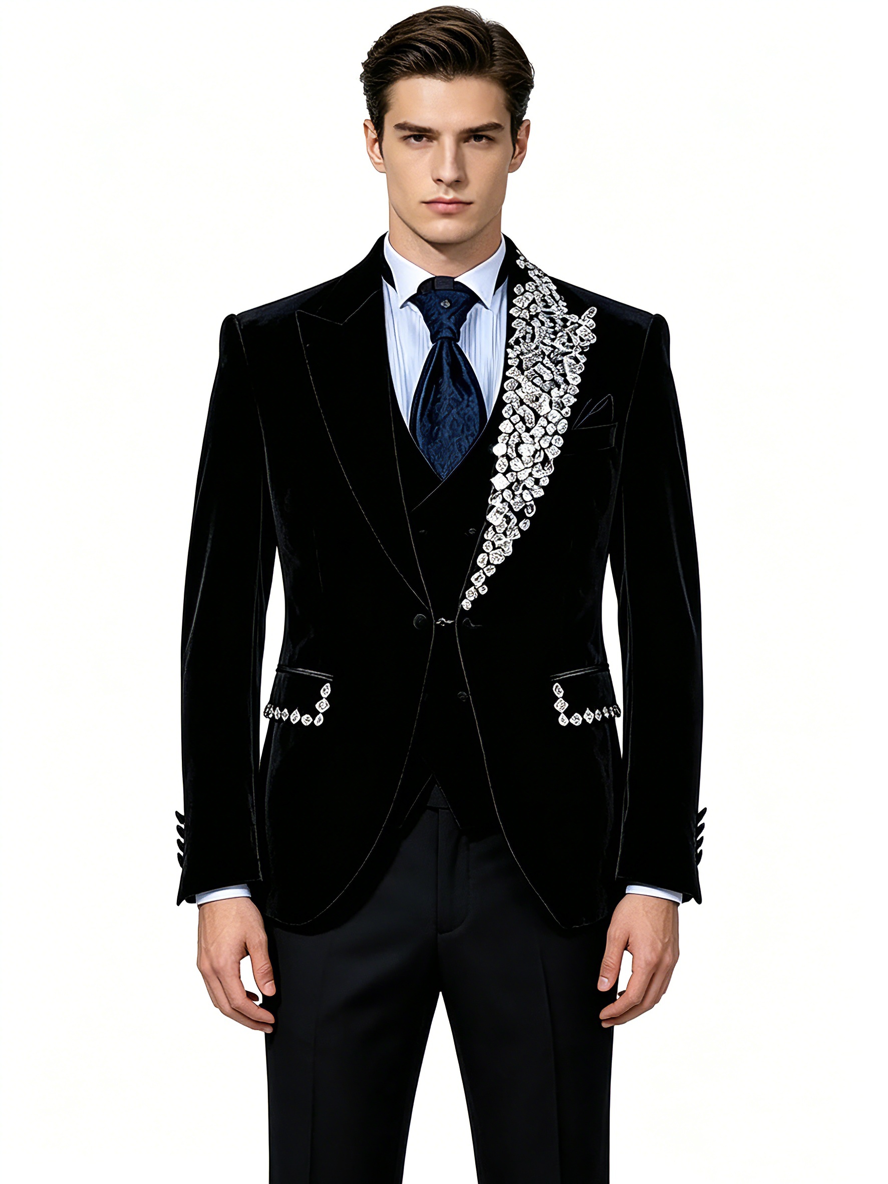 Formal Wedding Tuxedos Velvet  – обзор и цена Formal Wear Jersey For Men