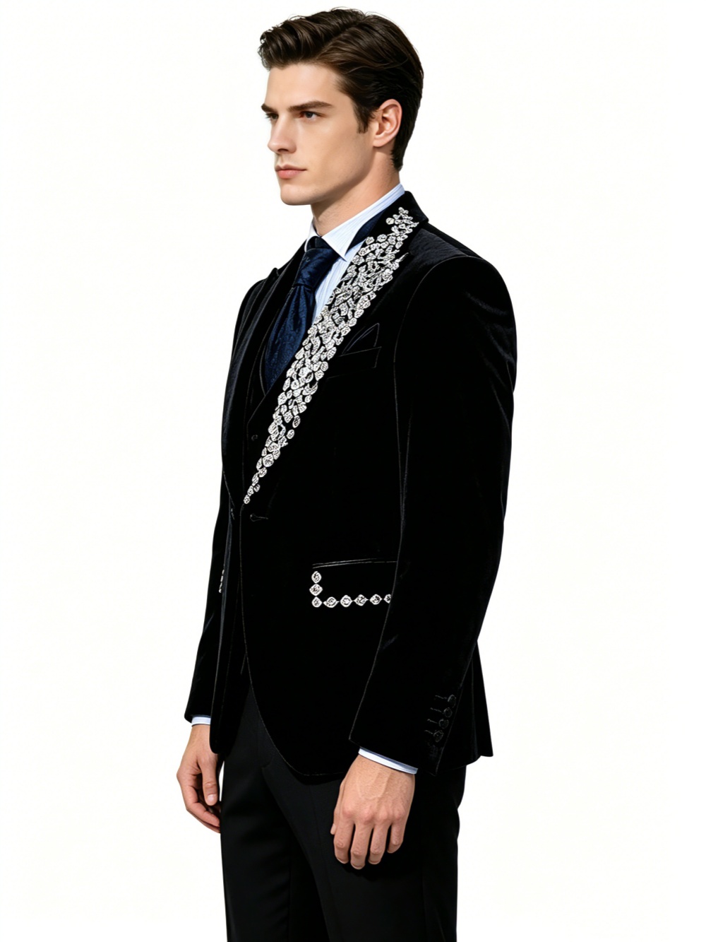 Formal Wedding Tuxedos Velvet  – обзор и цена Formal Wear Jersey For Men