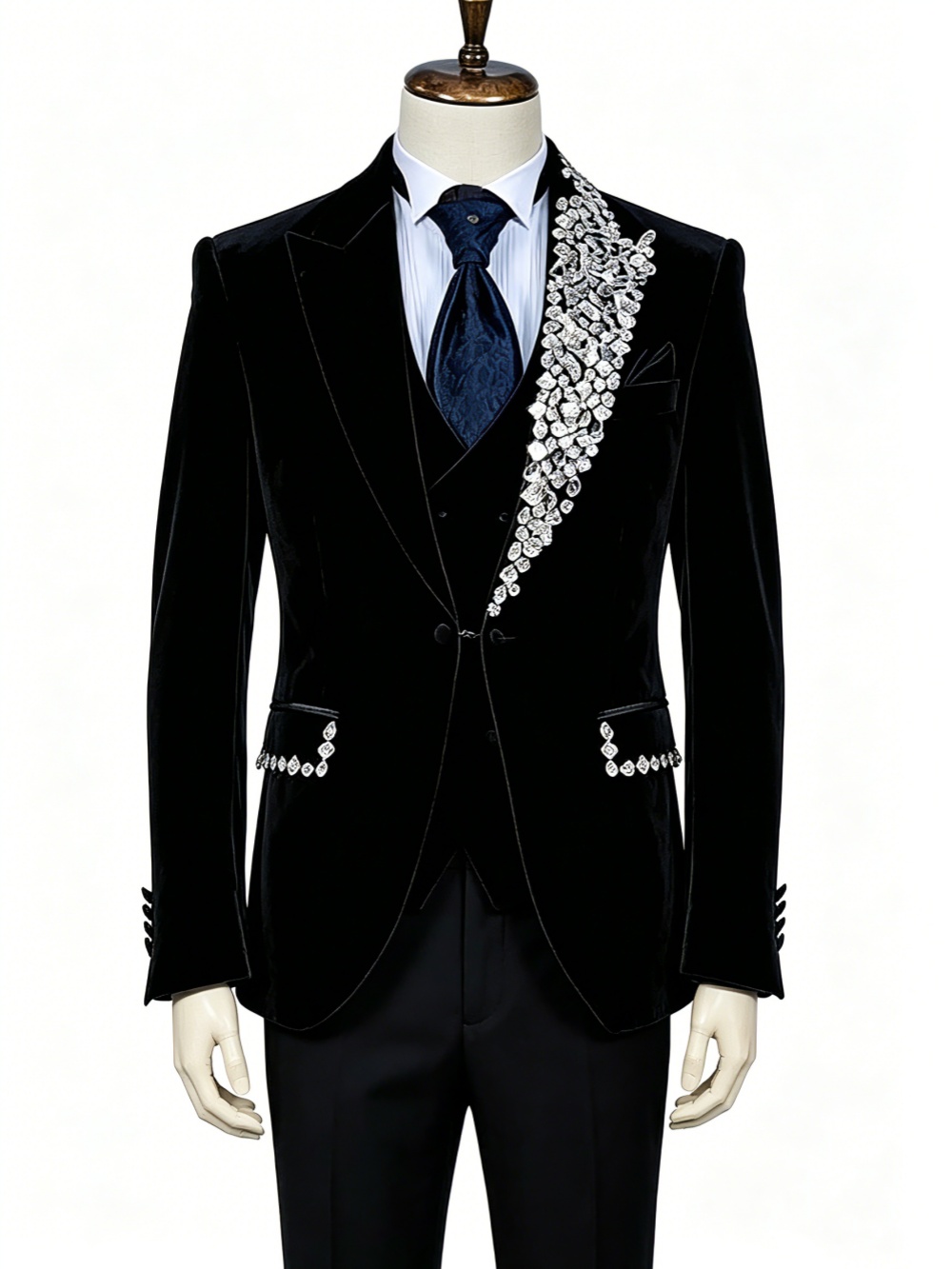 Formal Wedding Tuxedos Velvet  – обзор и цена Formal Wear Jersey For Men