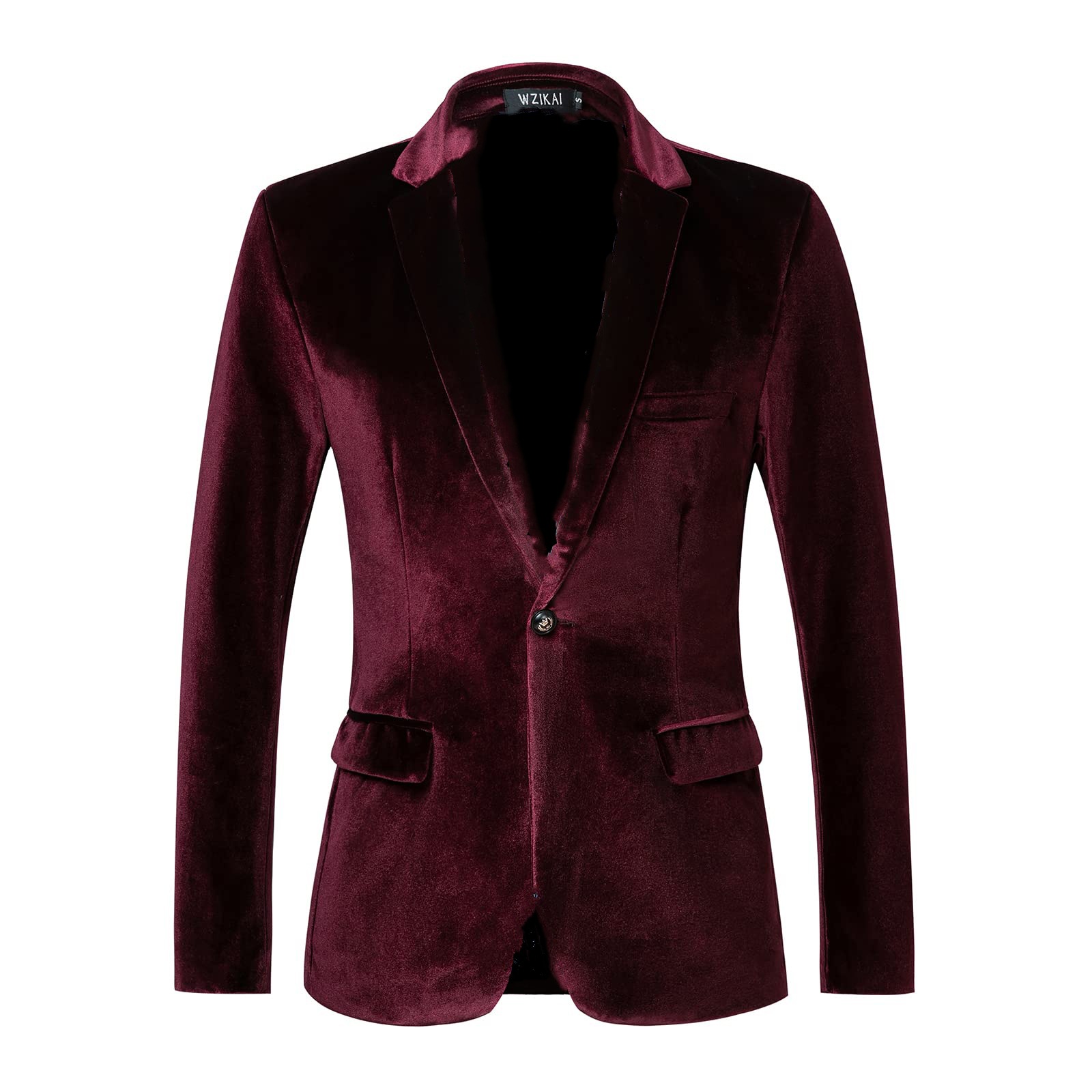 Men's Slim Fit Velvet Blazer J – обзор и цена Men'S Style Formal Wear
