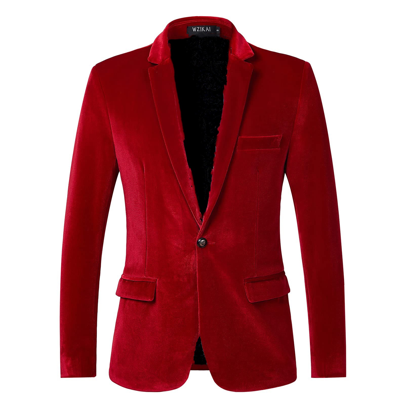 Men's Slim Fit Velvet Blazer J – обзор и цена Men'S Style Formal Wear