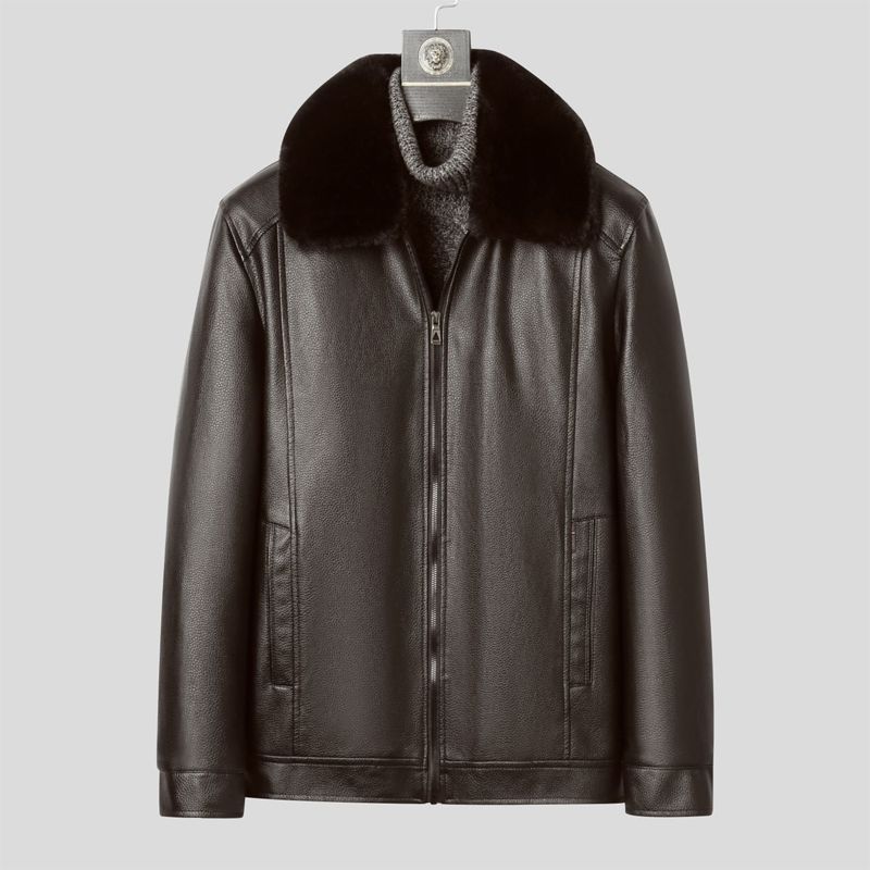 Winter Leather Coat for Men Wa – обзор и цена Men'S Formal Wear In Winter