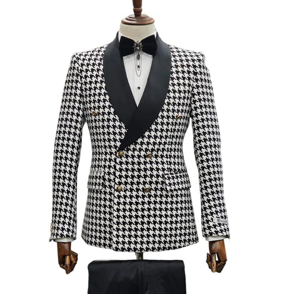 Vintage Men's Suits Chic 2Piec – обзор и цена Men Formal Wear Wedding Guest