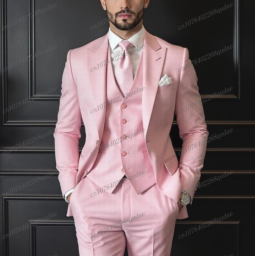 Pink Formal Occasion Men Suit  – обзор и цена Formal Wear Jersey For Men