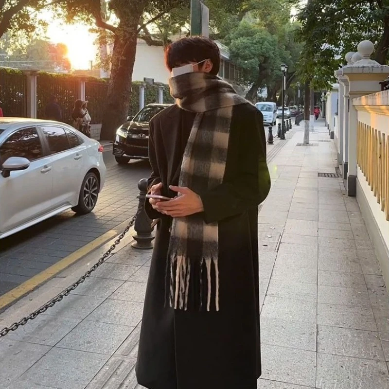 Korean Inspired Men's Wool Ove – обзор и цена Men'S Formal Wear In Winter