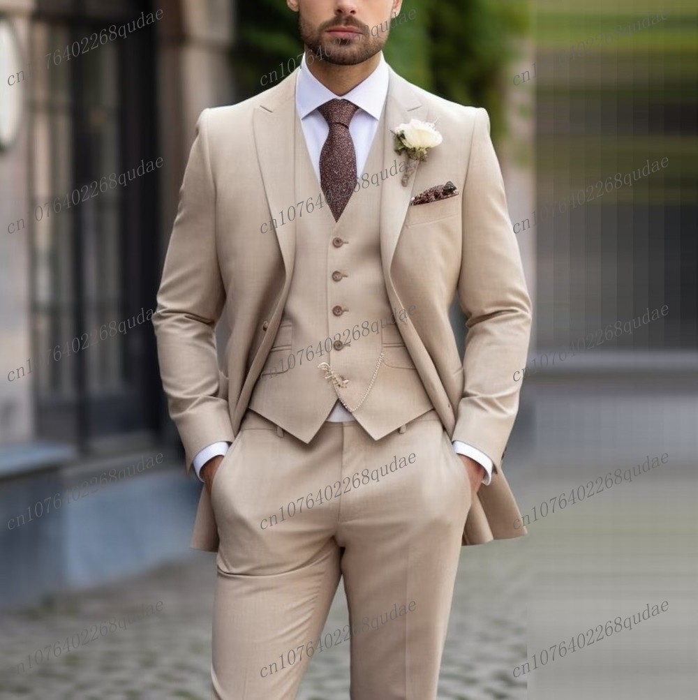 Brown Formal Occasion Men Suit – обзор и цена Formal Wear Jersey For Men