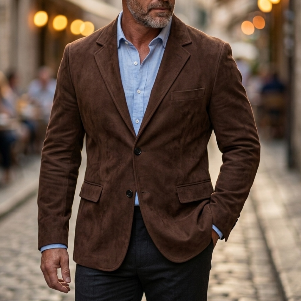 Men's Vintage Smart Casual Sue – обзор и цена Men'S Formal Wear In Winter