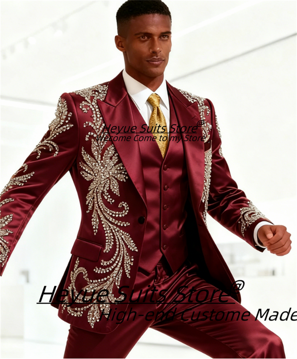 High End Customized Men Suit L – обзор и цена Men Formal Wear Coat