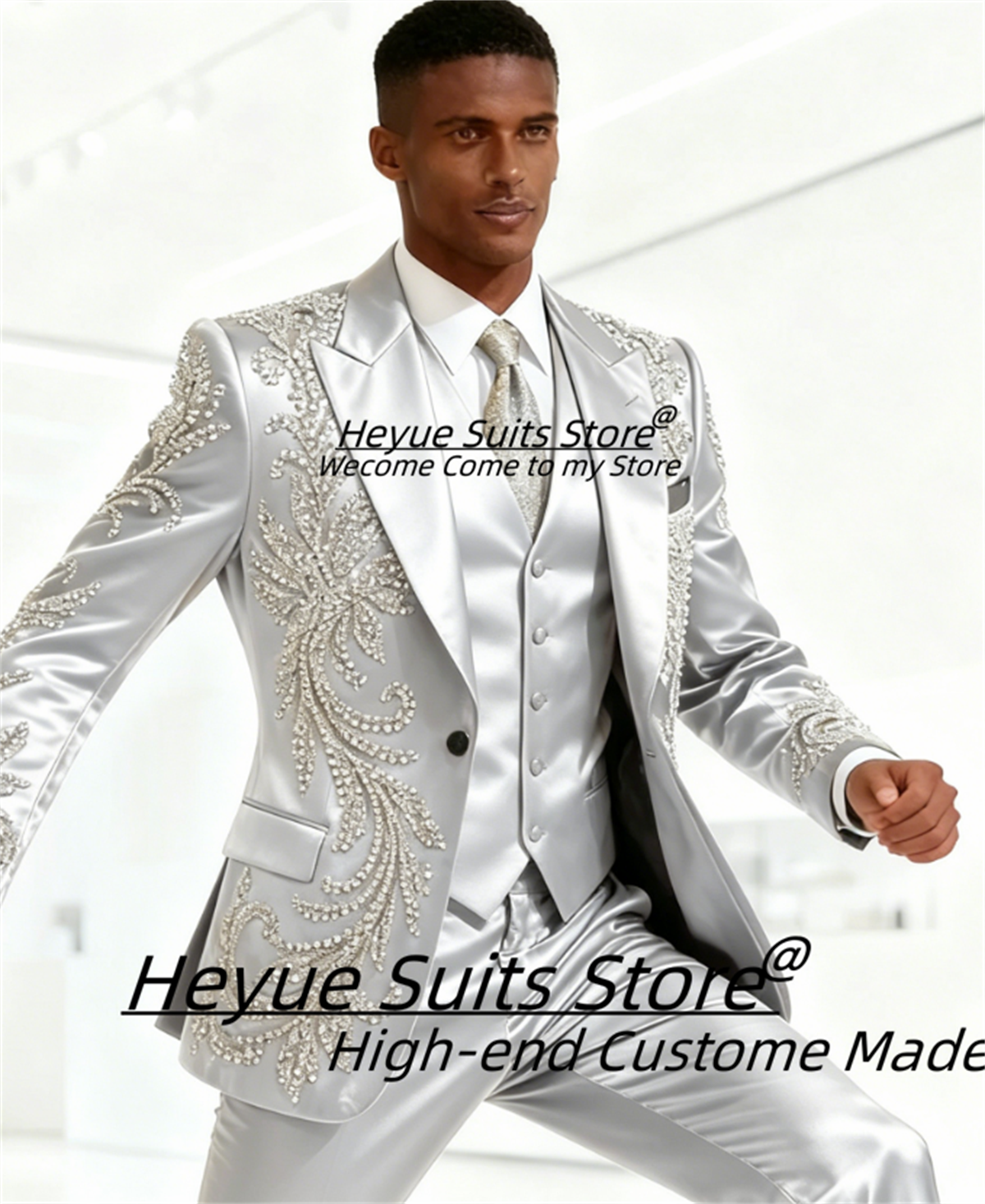 High End Customized Men Suit L – обзор и цена Men Formal Wear Coat