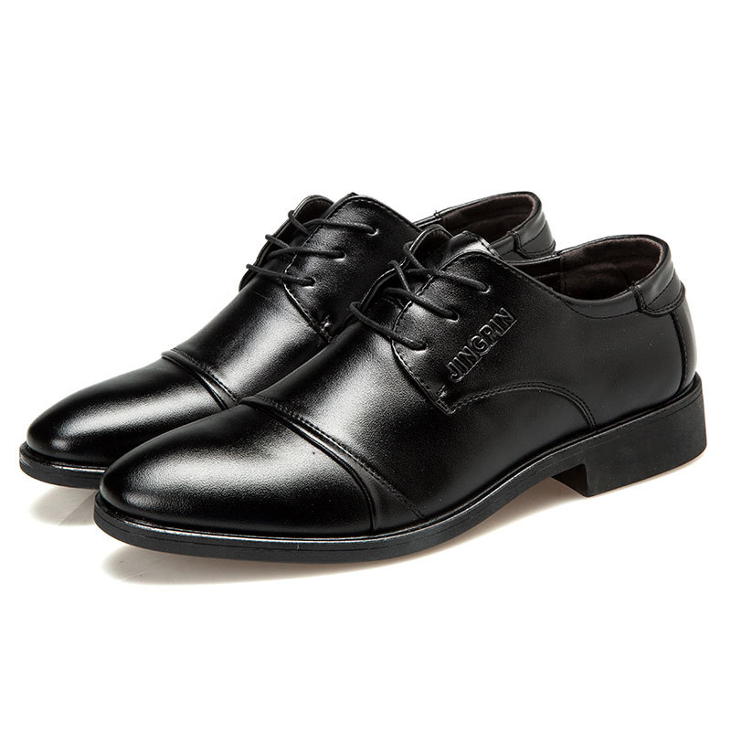 Large-sized men's leather shoe – обзор и цена Men Formal Wear Dress