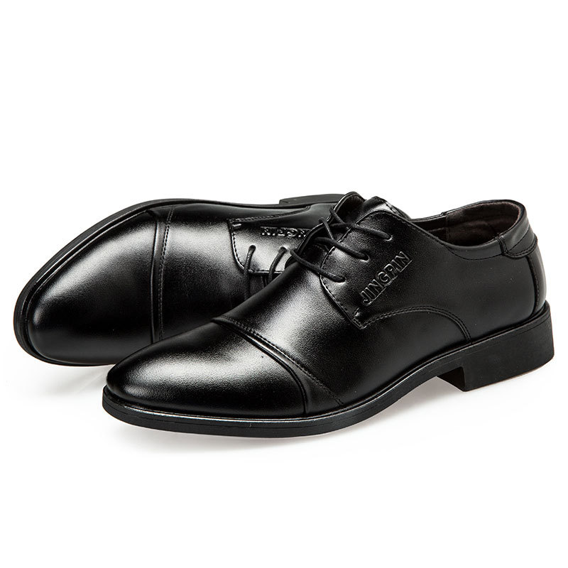 Large-sized men's leather shoe – обзор и цена Men Formal Wear Dress