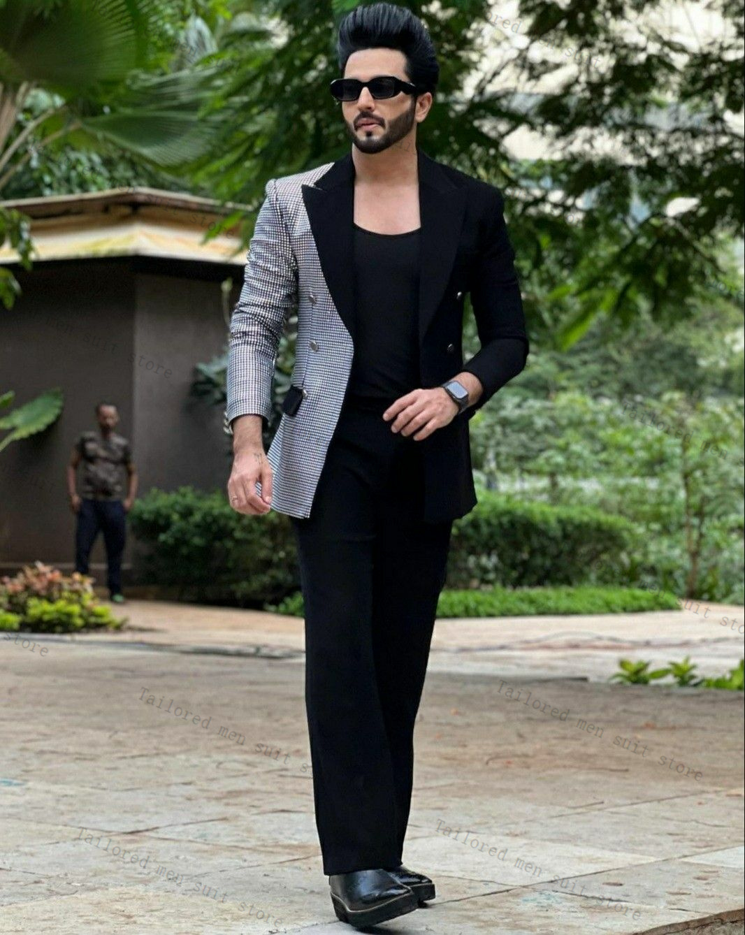 Black Men Suits Set 2 Pieces C – обзор и цена Men Formal Wear Wedding Guest