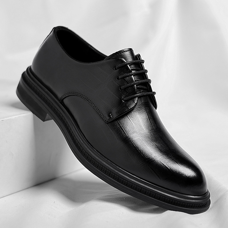 Mens Black Textured Leather Po – обзор и цена Men Formal Wear All Black
