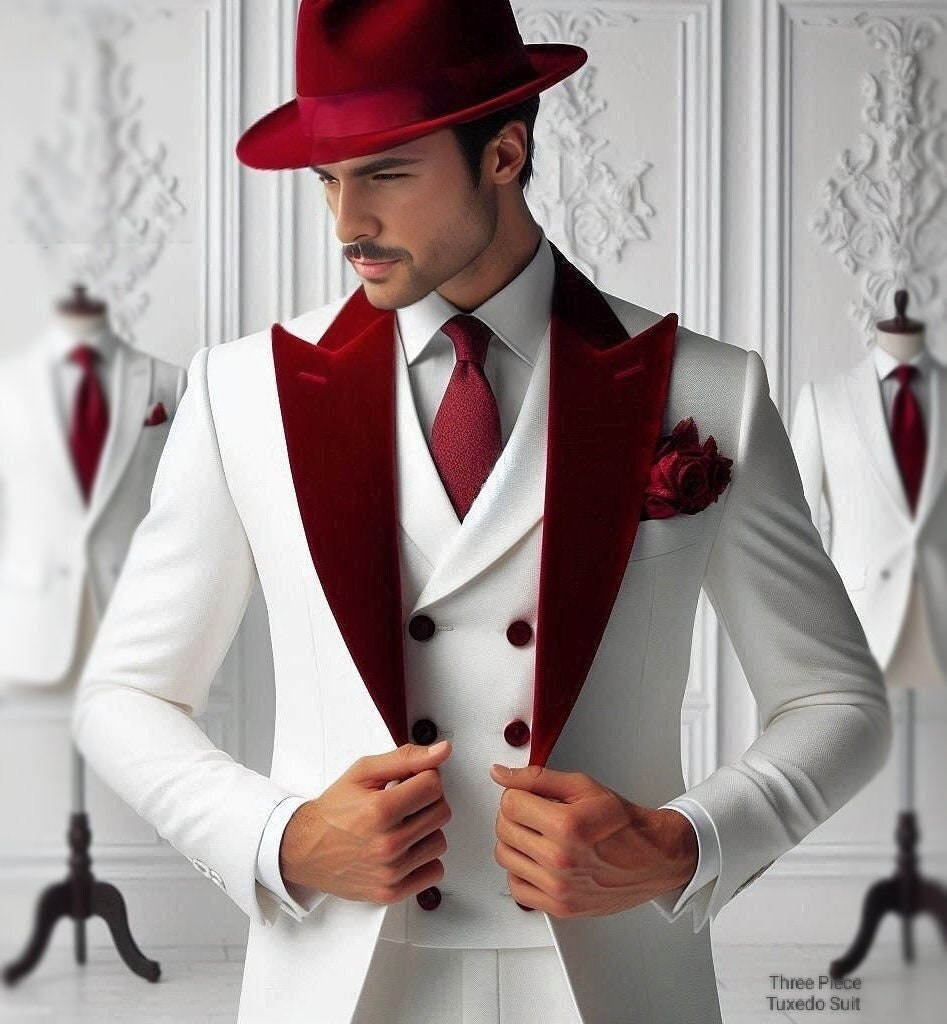Formal Man Tuxedos Velvet 3 Pc – обзор и цена Men'S Formal Wear For Graduation