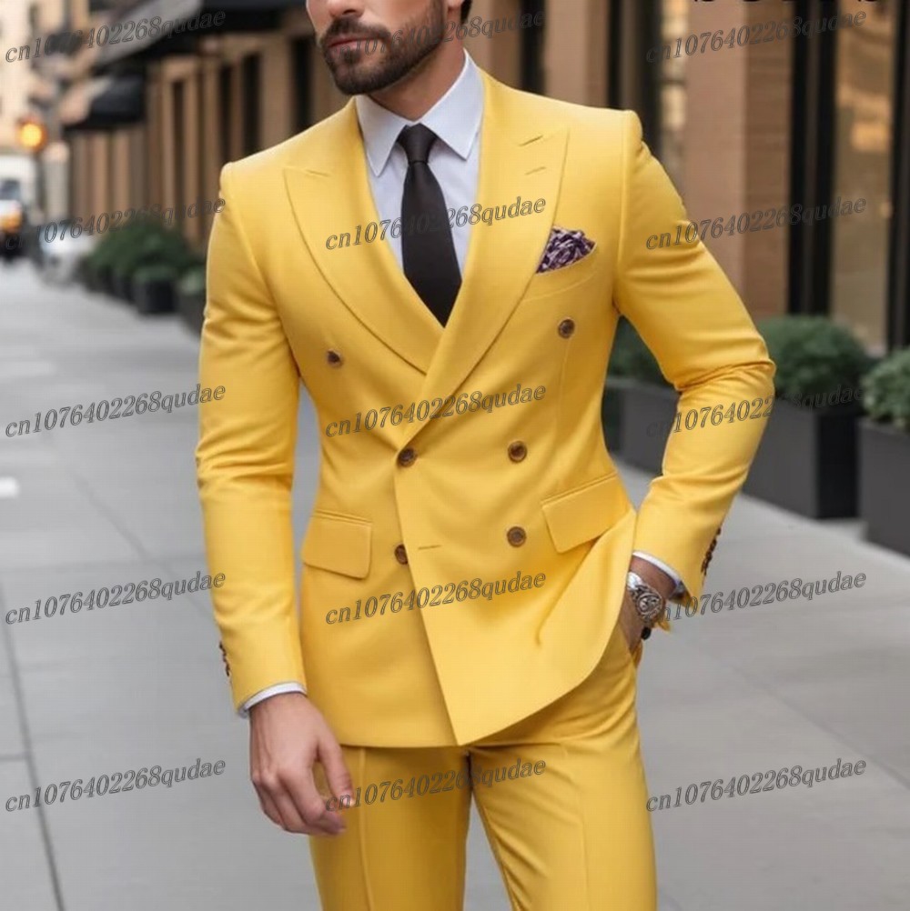 Yellow Formal Occasion Men Sui – обзор и цена Formal Wear Jersey For Men