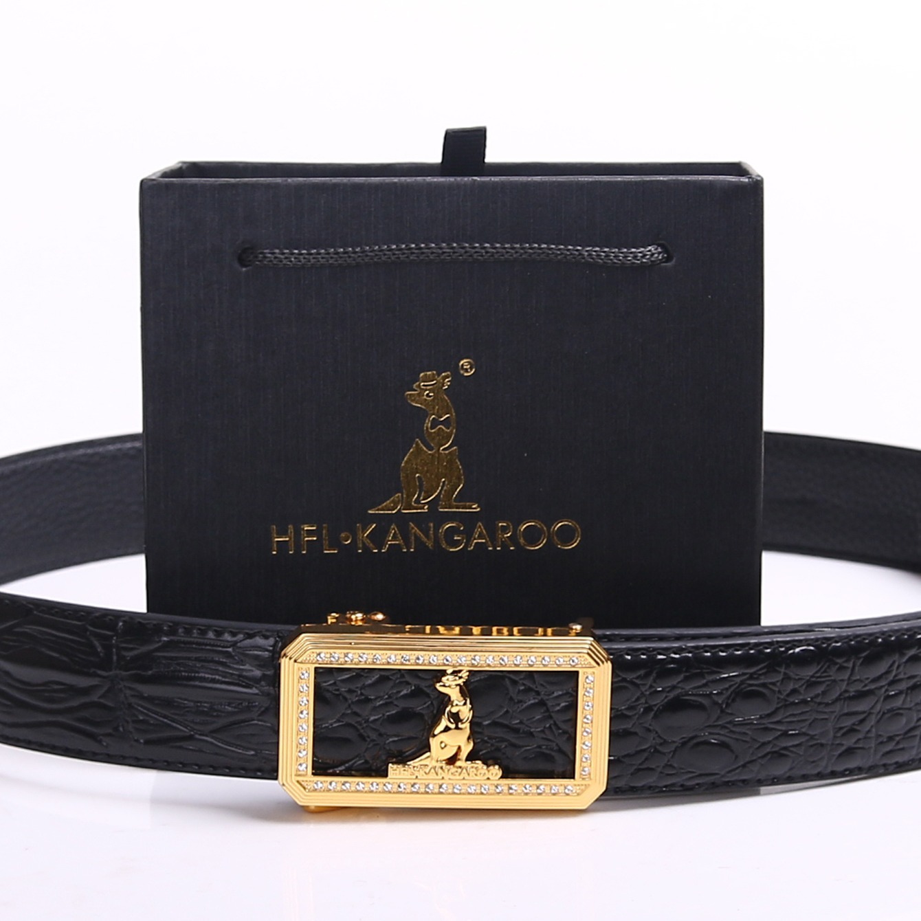 Luxury Gold Plated Rhinestone  – обзор и цена Men'S Formal Wear Belt