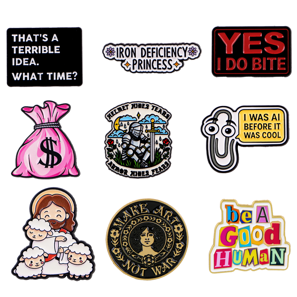 YES I DO BITE Qutoes Soft Enam – обзор и цена Tuxedo Lapel Pin