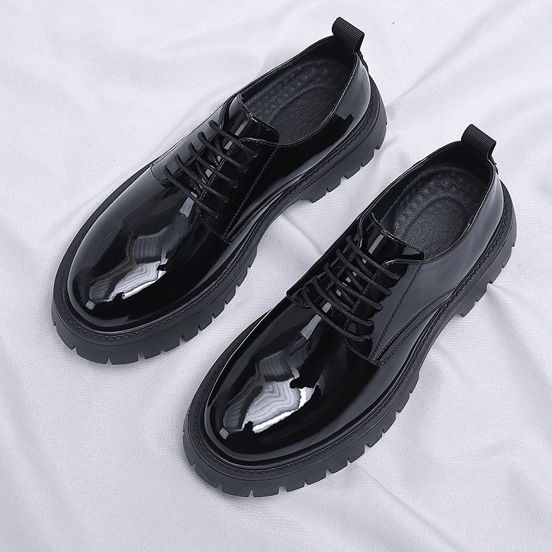 Mens Black Patent Leather Lace – обзор и цена Men Formal Wear All Black