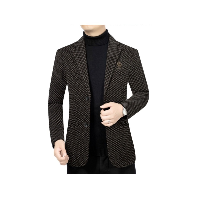 New Winter Men Plaid Business  – обзор и цена Men'S Formal Wear In Winter
