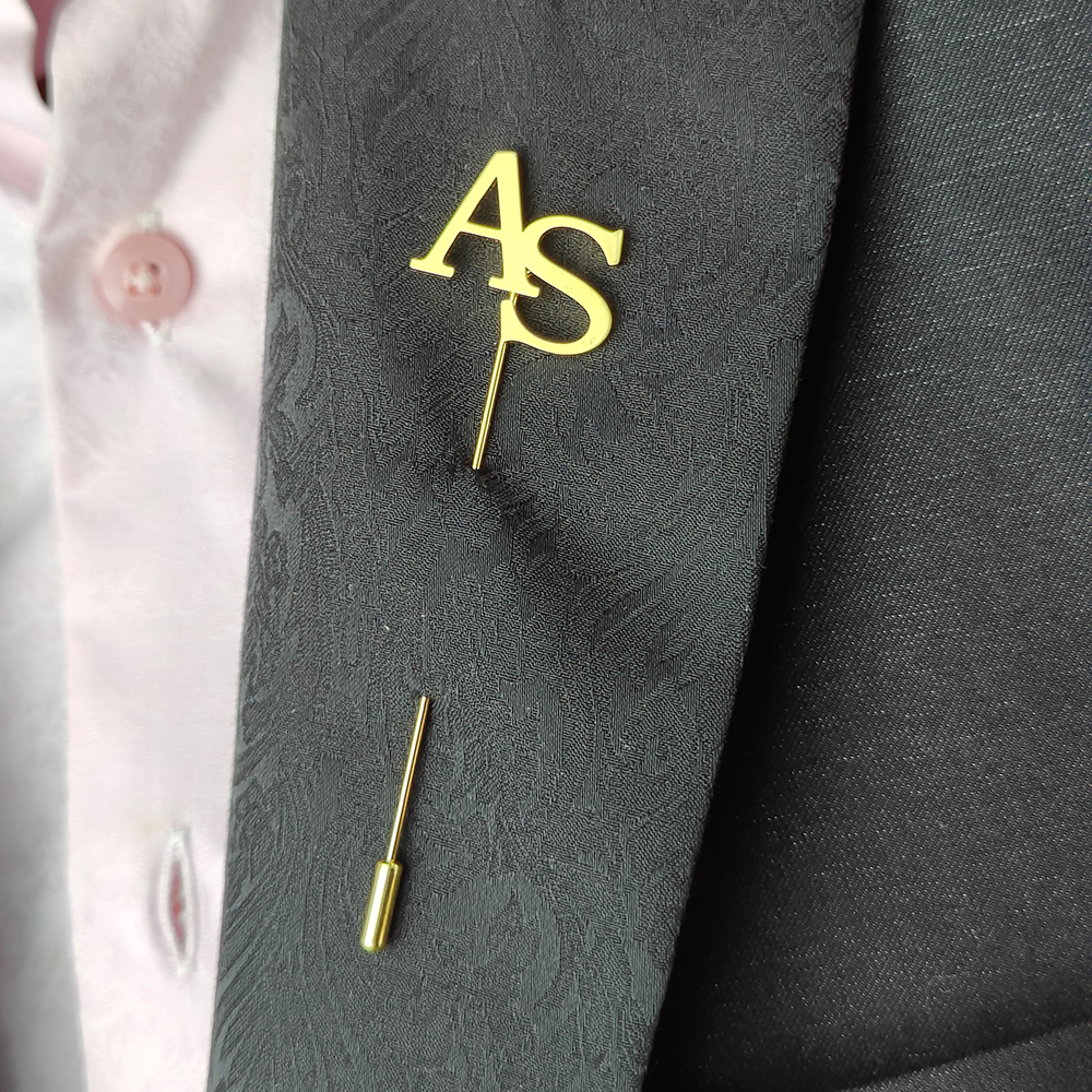 Sherman Custom  Lapel Pins Men – обзор и цена Tuxedo Lapel Pin