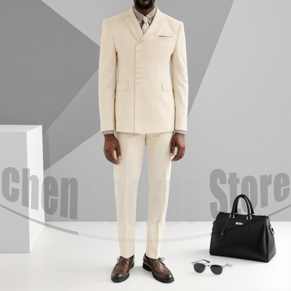 Men's Single Breasted Suit Set – обзор и цена Unique Men'S Formal Wear
