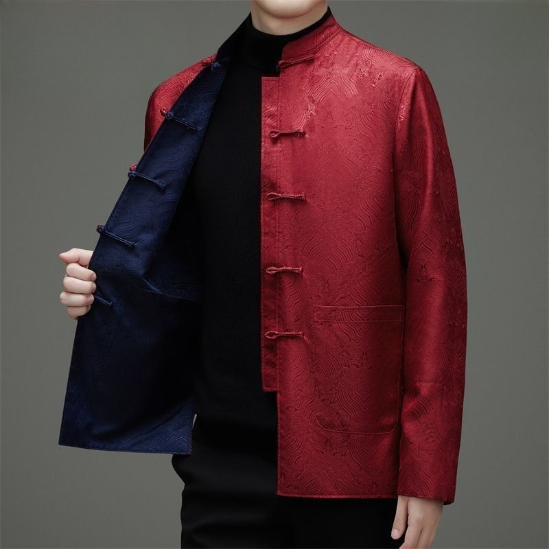 Tang-style Men Long-sleeved Do – обзор и цена Men'S Style Formal Wear