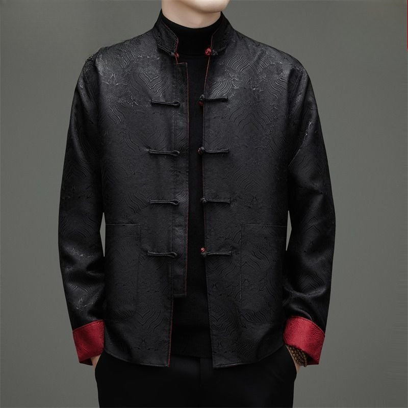 Tang-style Men Long-sleeved Do – обзор и цена Men'S Style Formal Wear