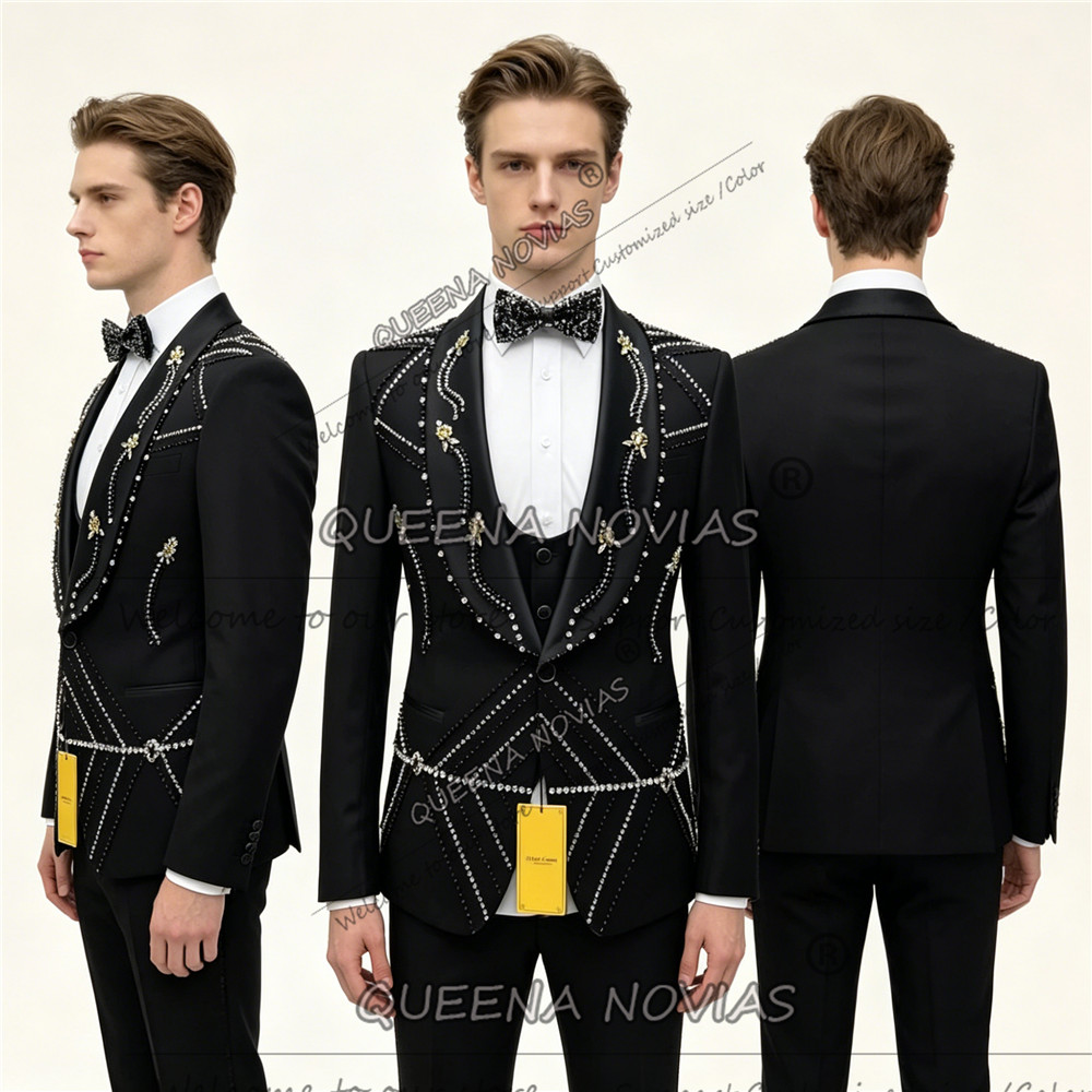 Unique Design Suit Men Slim Fi – обзор и цена Unique Men'S Formal Wear