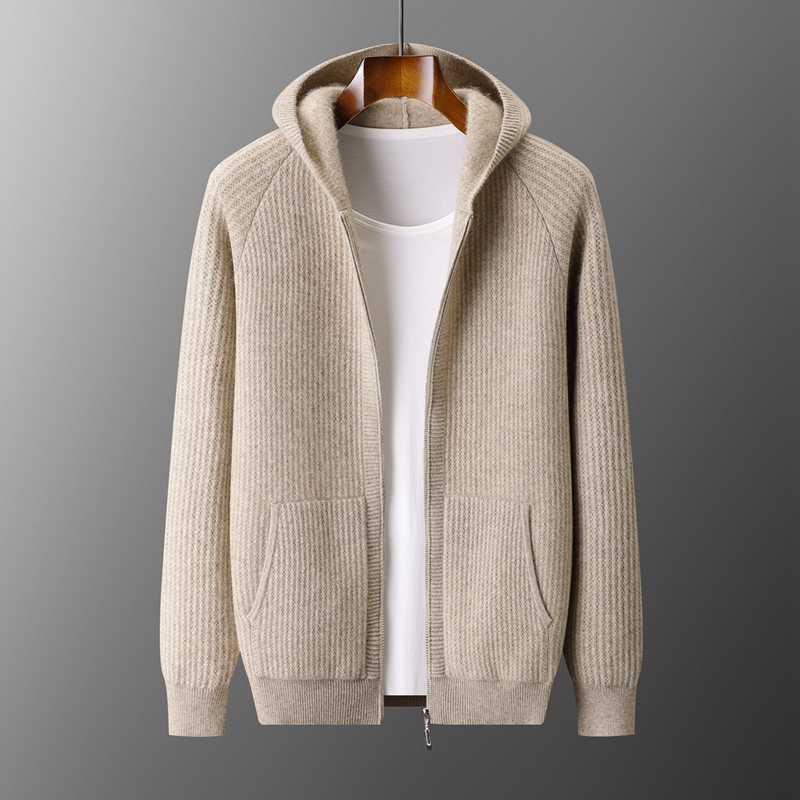 New Men's Thick Zipper Hoodie  – обзор и цена Men Formal Wear Coat