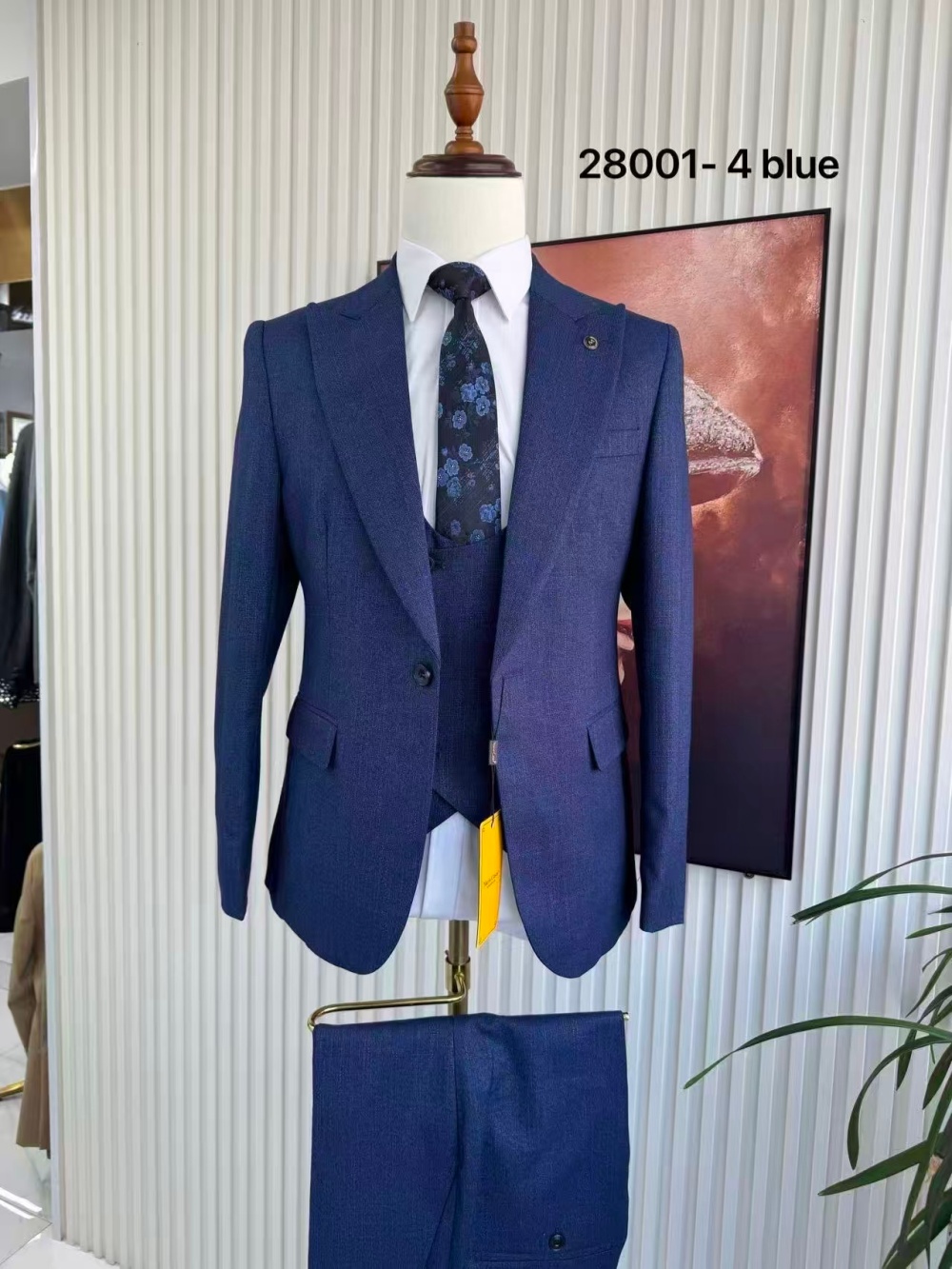 Blue Formal Man Suits 3 Pieces – обзор и цена Men Formal Wear Wedding Guest