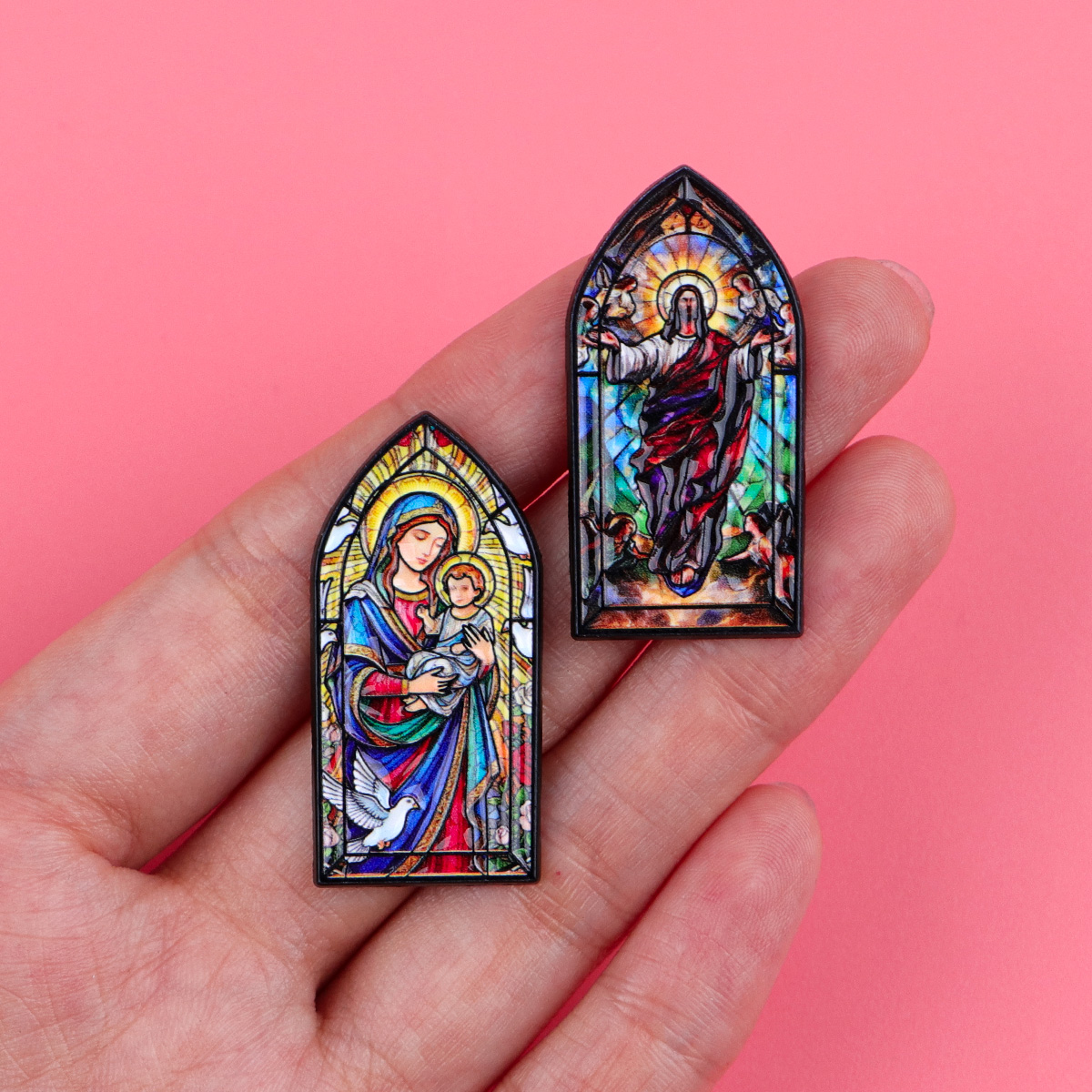 Virgin Mary Jesus Vintage Lape – обзор и цена Tuxedo Lapel Pin