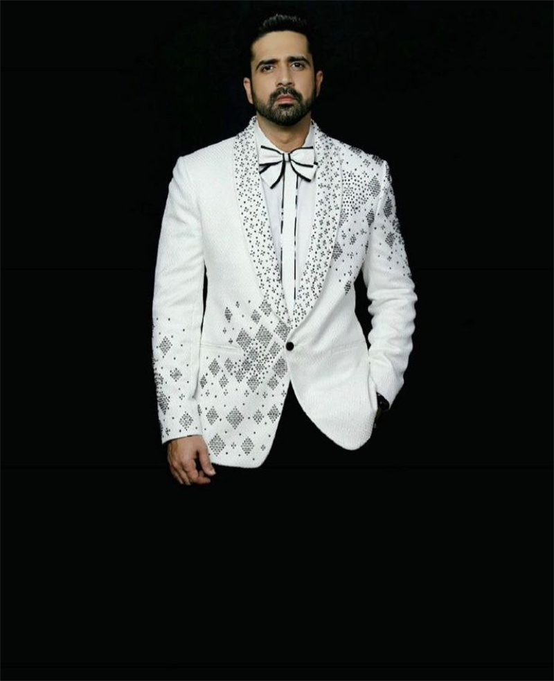 Crystals Men Suit Set 2 Pcs Gr – обзор и цена Formal Wear Jersey For Men