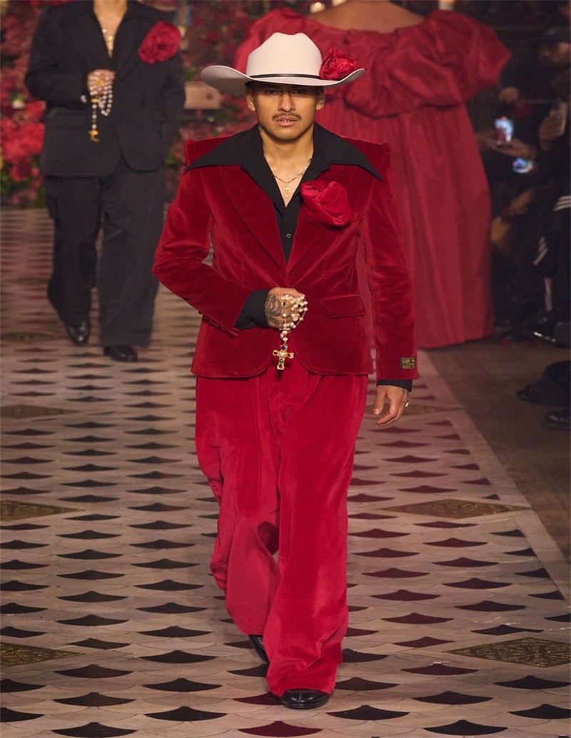Red Men Suits Set 2 Pieces Bla – обзор и цена Men Formal Wear Red